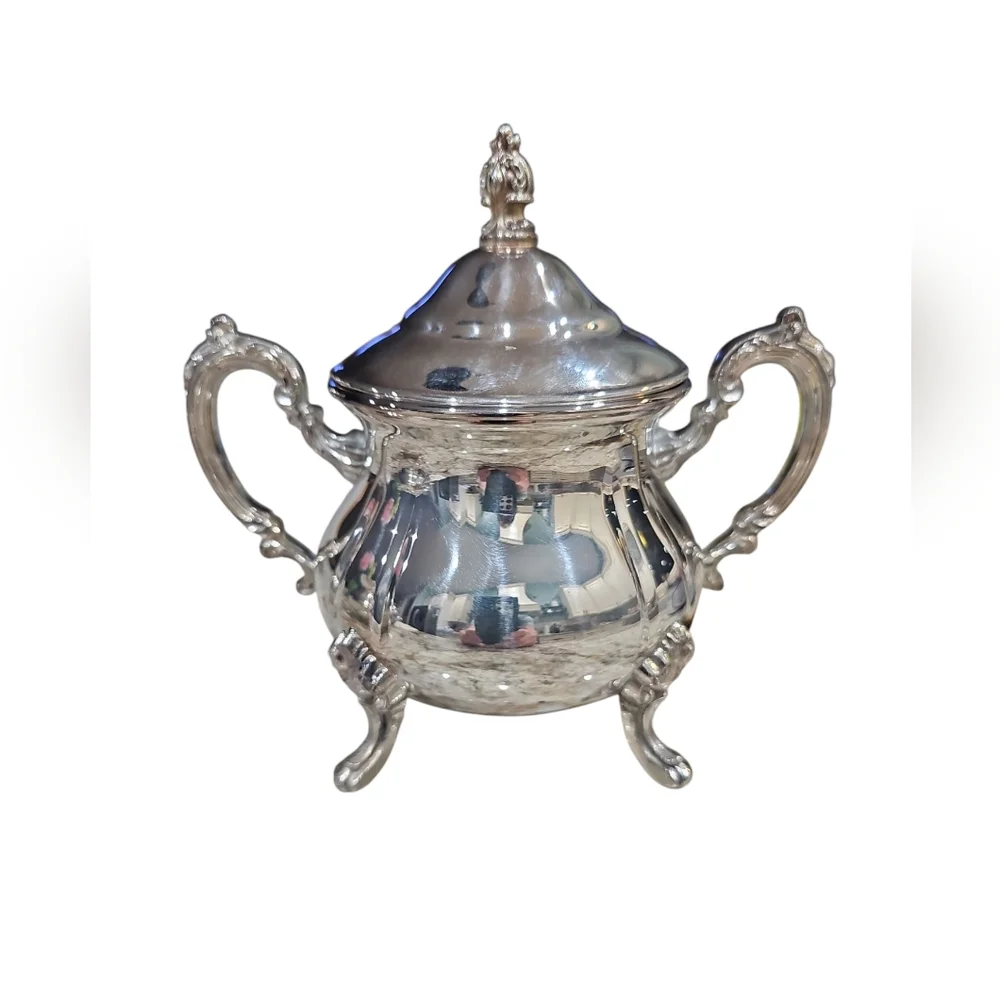 vintage Towle Louis Philippe silver-plated 3 Pc Tea Set NIB